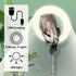 5-inch Selfie Stick Ring Light with Tripod Stand & Cell Phone Holder for Live Stream/Makeup, Mini Led Camera Ring light for Tiktok, YouTube Video/Photography